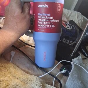 Owala Blue Insulated Tumbler